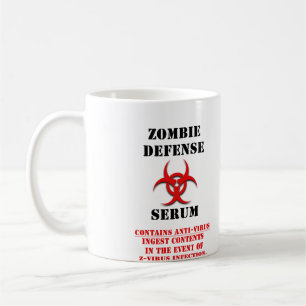 Zombie Defence Serum Mug