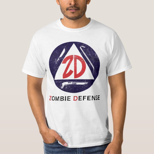 Zombie Defence T-Shirt (Front)