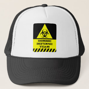 Zombie Defence Team Trucker Hat