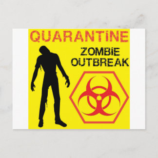 Zombie Design Postcard