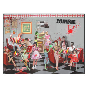 Zombie Diner Tablecloth