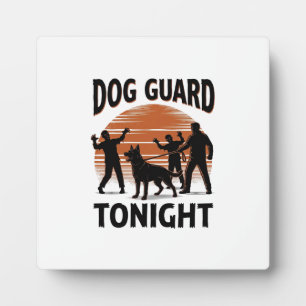 Zombie Dog Patrol Vintage Halloween Shirt_1 Plaque