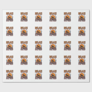 Zombie Dog Patrol Vintage Halloween Shirt Design_1 Wrapping Paper