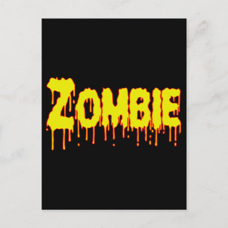 Zombie Drip Postcard