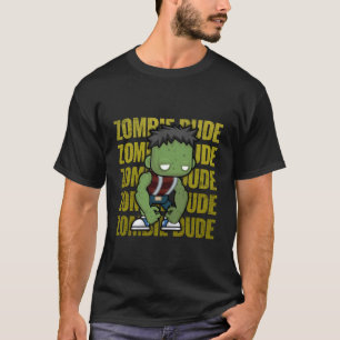 Zombie Dude Cute Adorable Kawaii Halloween Zombies T-Shirt