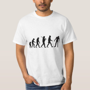 Zombie Evolution T-shirt Design