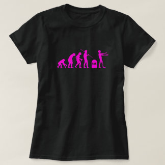 Zombie Evolutionary evolution chart funny science T-Shirt