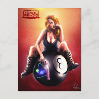 Zombie Exterminators Book Cover Postcard