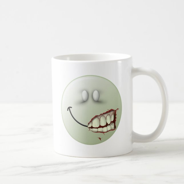 Zombie Face Coffee Mug (Right)