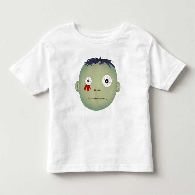 Zombie face Expressions Toddler T-Shirt (Front)