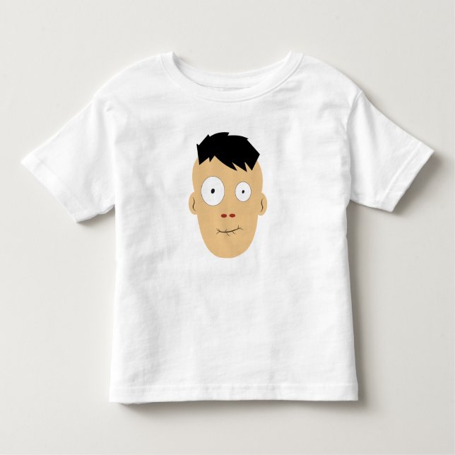 Zombie face Expressions Toddler T-Shirt (Front)