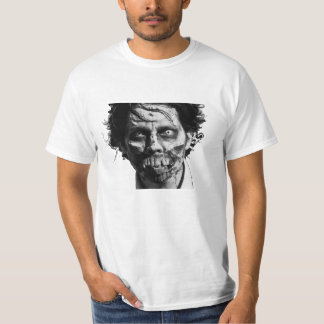 Zombie Face Mens Tee Shirt