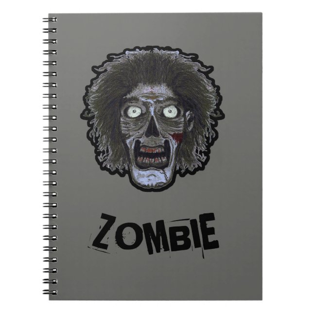 ZOMBIE Face Notebook (Front)