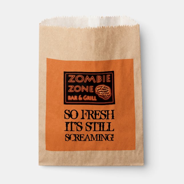 Zombie Food So Fresh Still Screaming Favour Bag (Front)