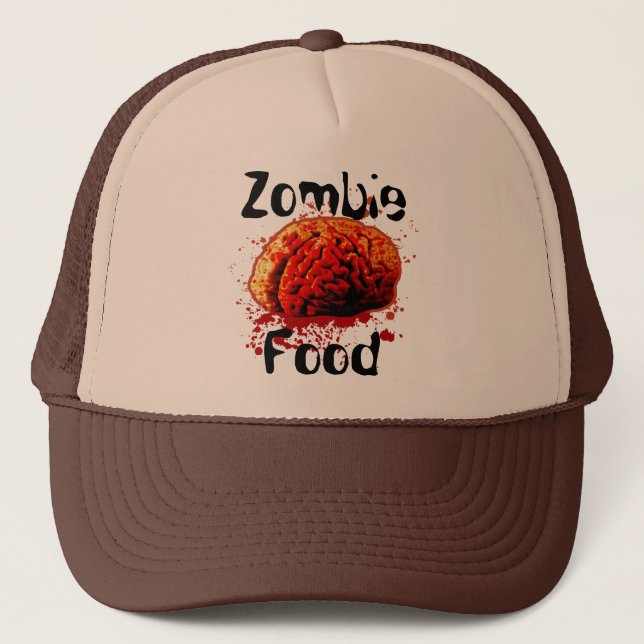 Zombie Food Trucker Hat (Front)