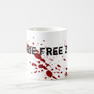 Zombie Free Zone Coffee Mug