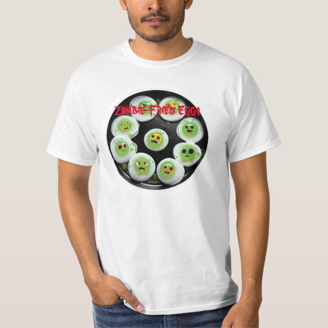 Zombie fried eggs T-Shirt (Front)