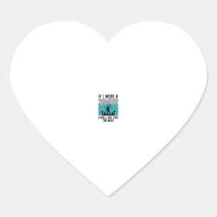 Zombie Funny If I Were A Zombie Eat You The Most_1 Heart Sticker