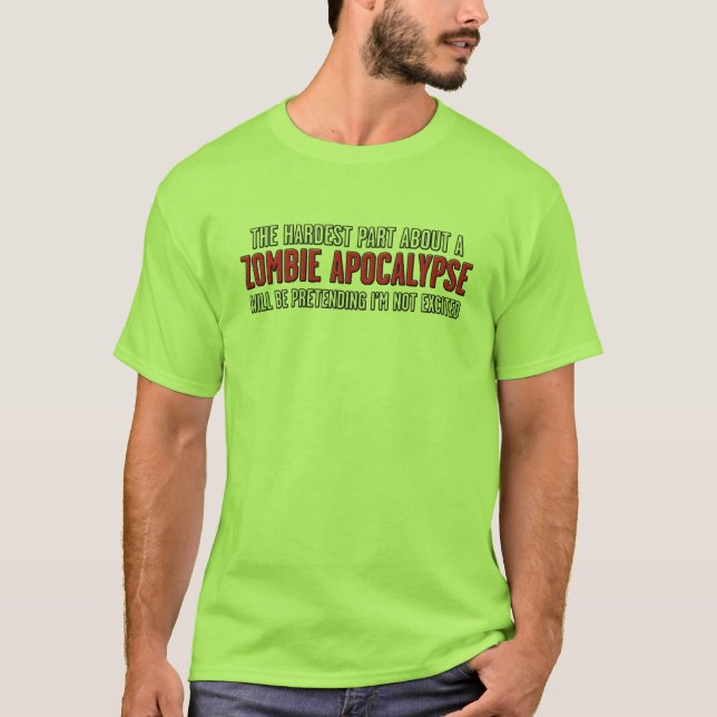 Zombie funny shirt (Front)
