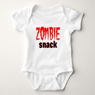 Zombie Gifts Zombie Snack Logo Zombie tee