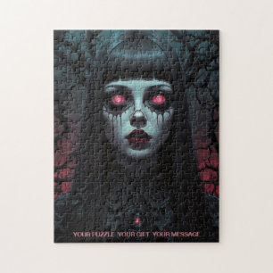 Zombie Girl Jigsaw Puzzle