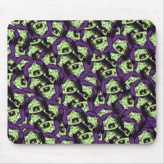Zombie Girl Pattern Mouse Pad