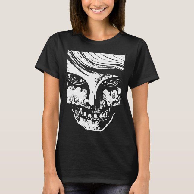 Zombie girl T-Shirt (Front)