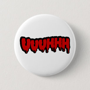 Zombie Groan 6 Cm Round Badge