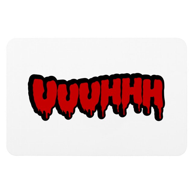Zombie Groan Magnet (Horizontal)