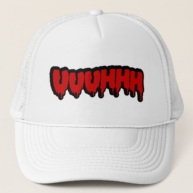 Zombie Groan Trucker Hat (Front)