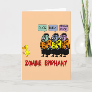 Zombie Halloween Card