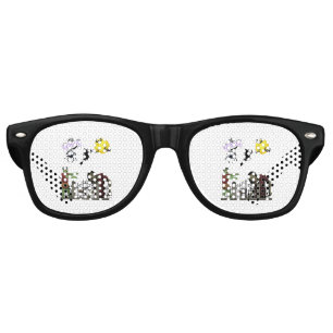 Zombie Halloween Land Party Retro Sunglasses