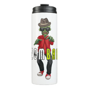 Zombie Halloween  Thermal Tumbler