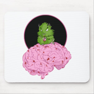 Zombie Hamster Mouse Pad