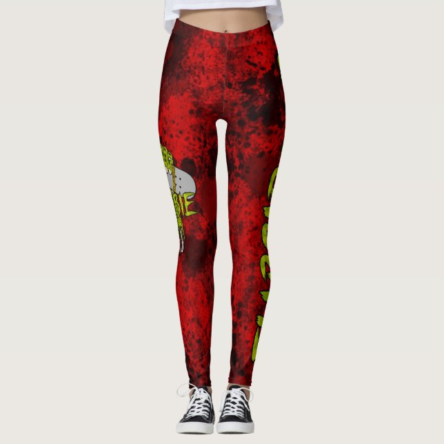 Zombie Hand SKT Leggings (Front)