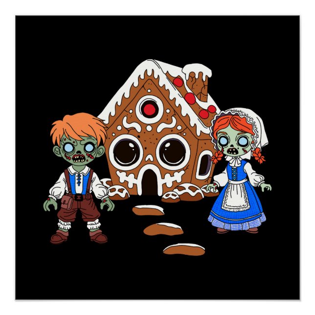 Zombie Hansel and Gretel  Poster (Front)