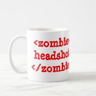 <zombie>headshot</zombie> Coffee mug