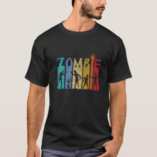 Zombie Horror Halloween Undead Corpse Zombies   T-Shirt