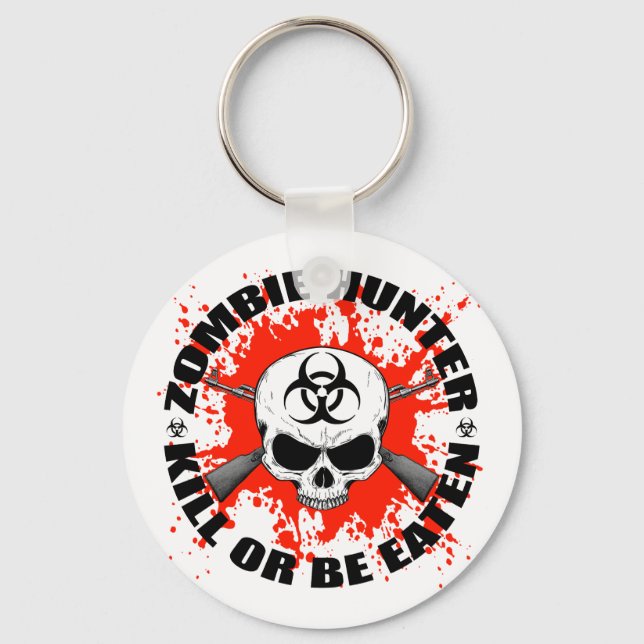 Zombie Hunter 1 Key Ring (Front)