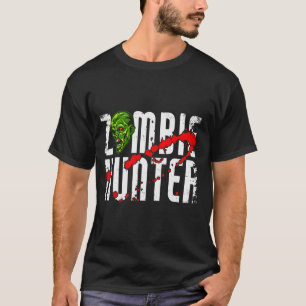 Zombie Hunter _ Halloween Apparel Funny Halloween T-Shirt