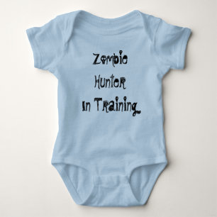 Zombie Hunter In Training Baby Bodysuit