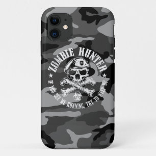 zombie hunter urban camouflage iPhone 11 case