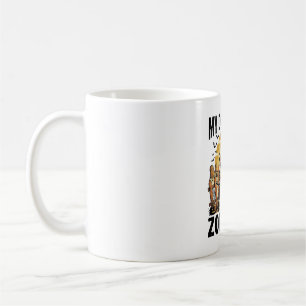 Zombie Hunting Dog Vintage Halloween Tee_1 Coffee Mug