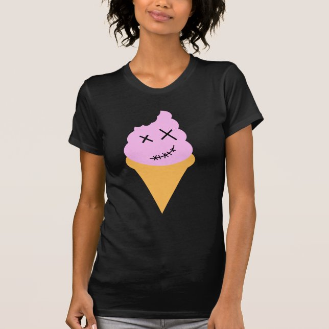 Zombie Ice Cream T-Shirt (Front)
