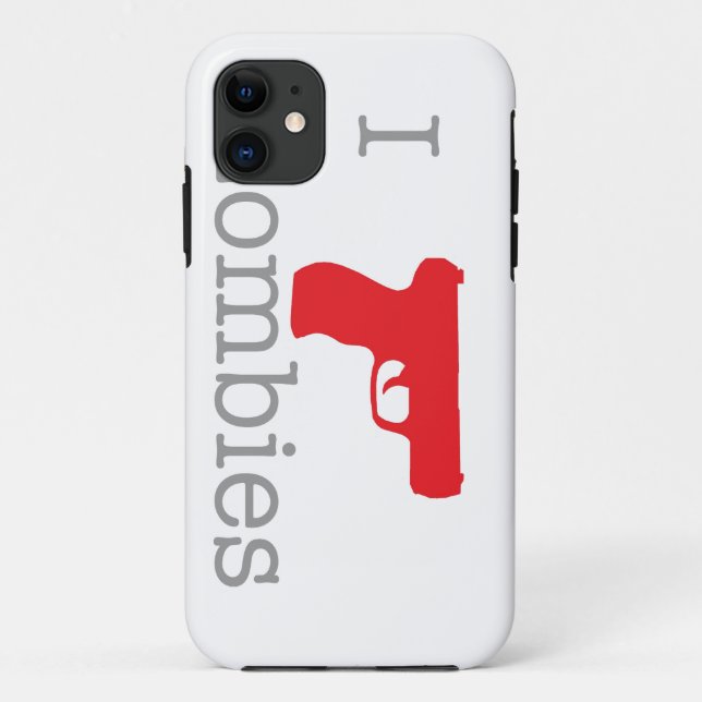 Zombie ID'd Case-Mate iPhone Case (Back)