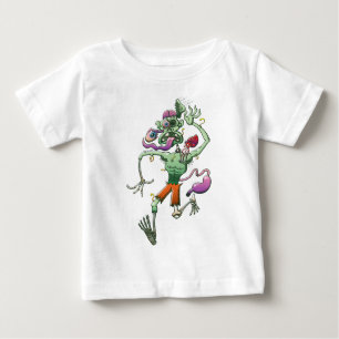 Zombie in Trouble Falling Apart Baby T-Shirt
