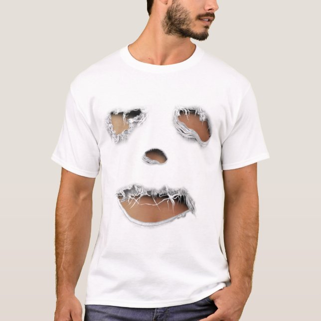 Zombie Inside Torn Clothing T-Shirt (Front)