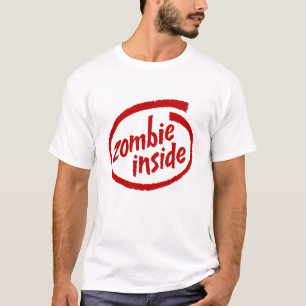 Zombie Inside Torn Clothing T-Shirt