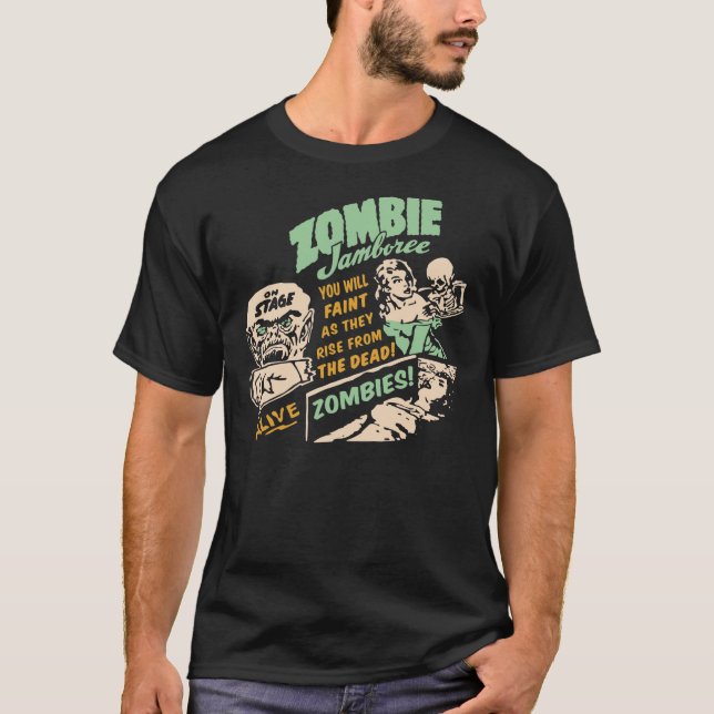 Zombie Jamboree - You Will FAINT! T-Shirt (Front)