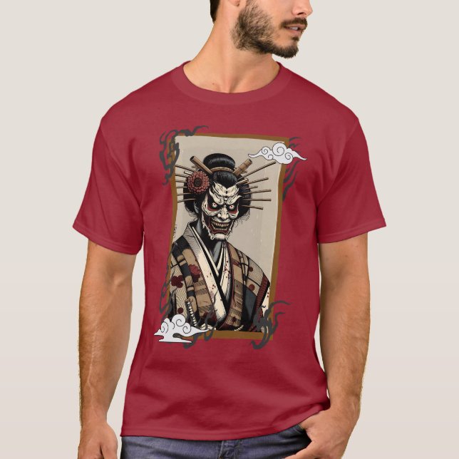 Zombie Japan Halloween T-Shirt (Front)